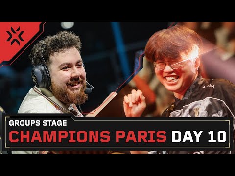 T1 vs G2 / MIBR vs RRQ — 챔피언스 파리 — 그룹 스테이지 — 10일차
