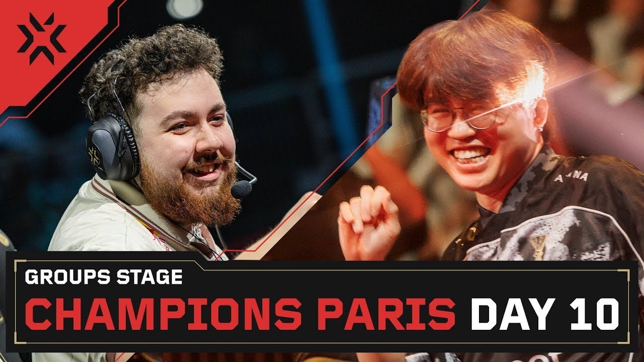 T1 vs G2 / MIBR vs RRQ — 챔피언스 파리 — 그룹 스테이지 — 10일차