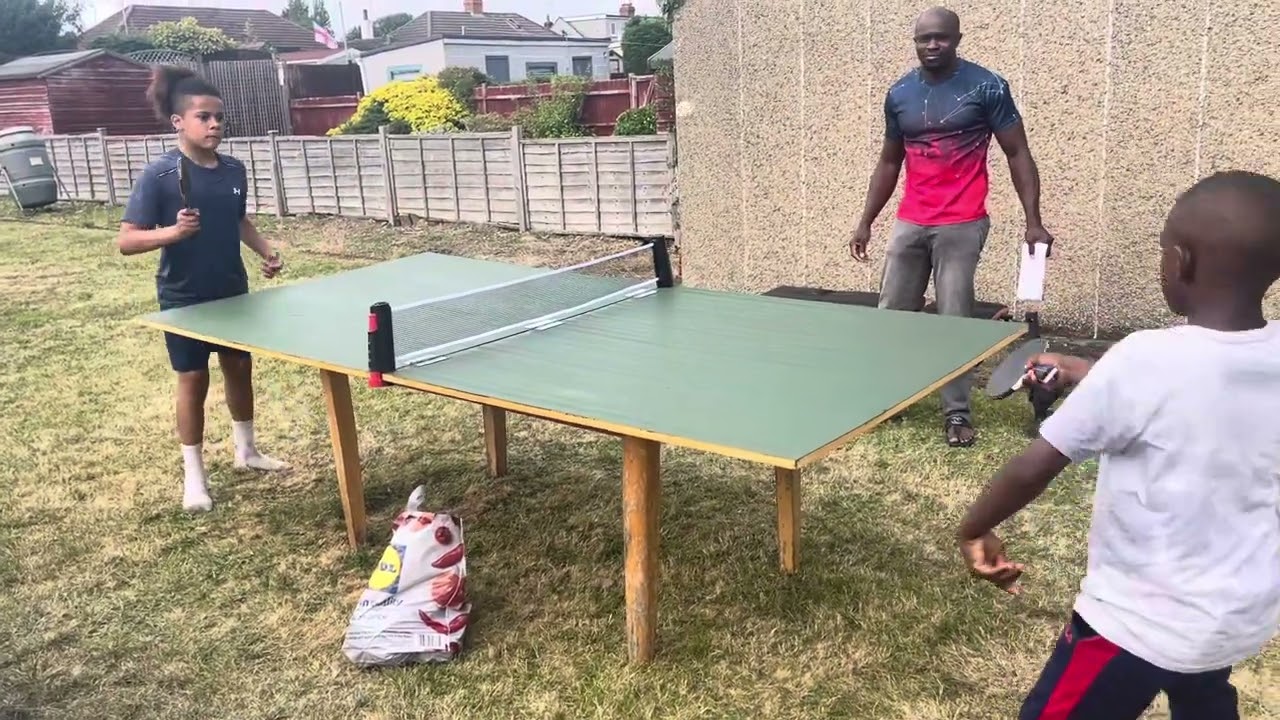 #Joshua Freeman Highlights. #Football Team BBQ and Table Tennis competition.