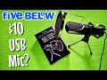 $10 USB Microphone from Five Below | Five Below Review | Budget Tubing Ep. 26