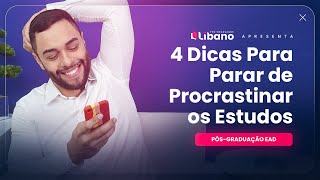 DICAS PARA PARAR DE PROCRASTINAR OS ESTUDOS.