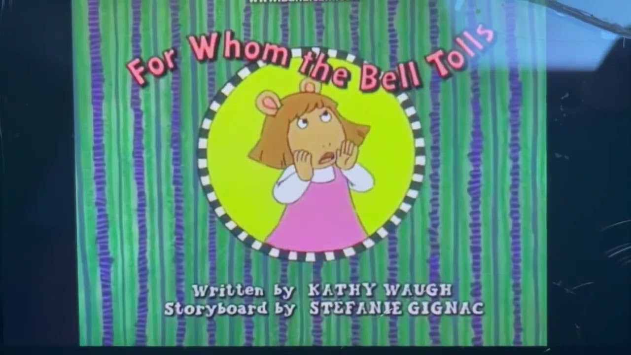 Download Arthur for whom the bell tolls title card