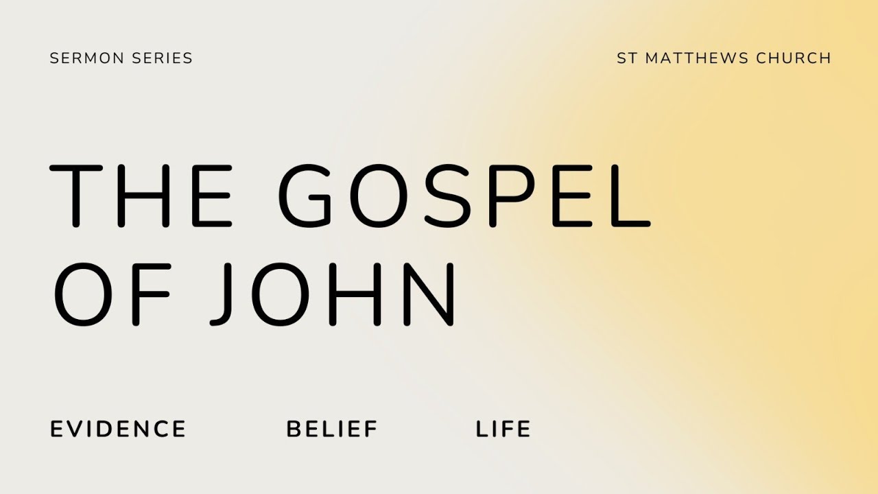 The Gospel of John // An Overview - YouTube