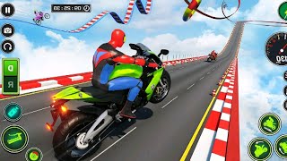 SuperHero GT Bike Racing 3D #Dirt Motor Cycle Racer Game #Bike Games To Play #Games For Android screenshot 2