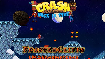 Crash Bandicoot - Back In Time Fangame: Aangepast level: Frosted Cliffs door LMSUAnimations