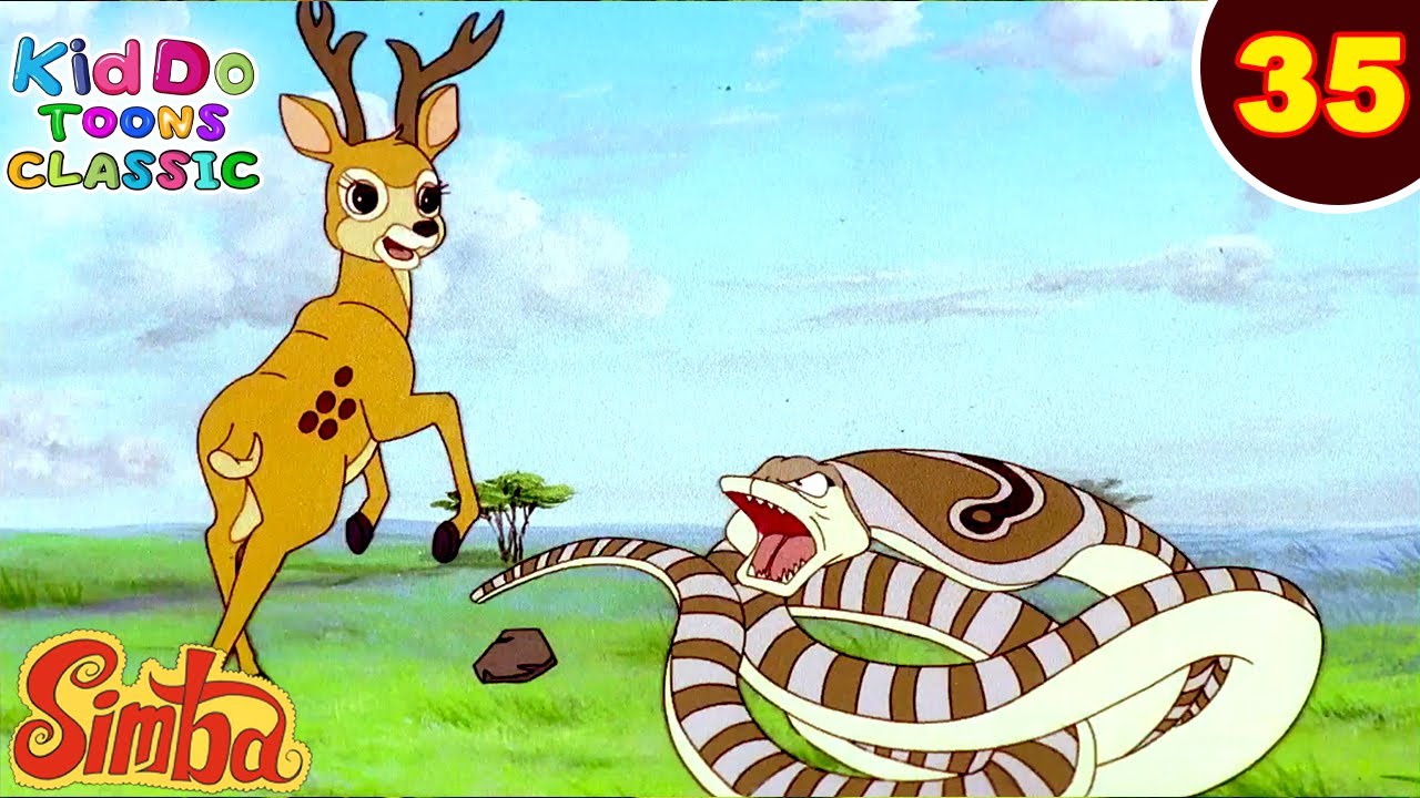Simba - The Lion King Ep 35 | किंग कोबरा की लड़ाई | जंगल की मजेदार ...