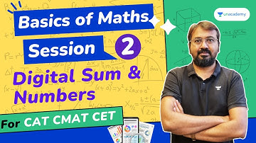 Basics of Maths | Session 2 - Digital Sum & Numbers | CAT 23 CMAT | Ronak Shah