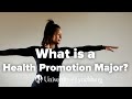 What is a health promotion major