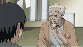 Young Asuma Sarutobi with his father