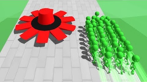 Crowd Runners - Gameplay Walkthrough Part 3 All Avatar upgrade unlocked (Android,iOS)