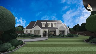 Modern Family Farmhouse | Part One | Bloxburg Speedbuild | 625K Modern Family Farmhouse | Part One | Bloxburg Speedbuild | 625K