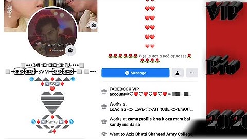 How To Make Facebook VIP account🔥| VIp Feature | VIP Bio 2020 | Stylish Name 2020 | By Samiullah