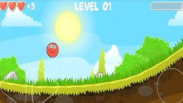 Red Ball 4 - Gameplay Walkthrough part-1- level 1 -6
