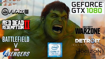 I7 7700K + GTX 1080 + 16 RAM / Tested In New Games 2020 / ULTRA SETTING