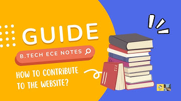 How to Contribute to the Website? | B. Tech ECE Notes | Kunal Keshan