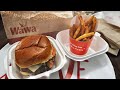 Wawa Cheese Burger & Fries