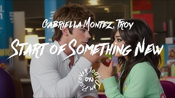 【英語歌詞/日本語訳付】Start of Something New / Gabriella Montez, Troy