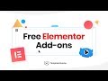 5 Free Elementor Add-ons | Best Free Plugins for Elementor. Elementor Addon. Elementor Tutorial