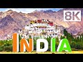 India in 8k ultra with cinematic sound  60 fps