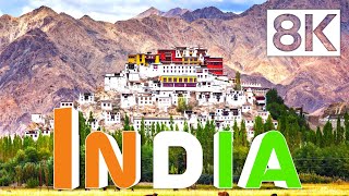 India in 8K Ultra Hd With Cinematic Sound | 60 fps
