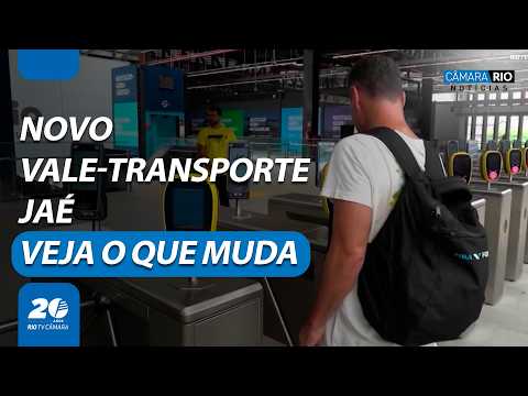 Novo vale-transporte Jaé: