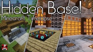 Minecraft Timelapse - Hidden Underground Base World Download