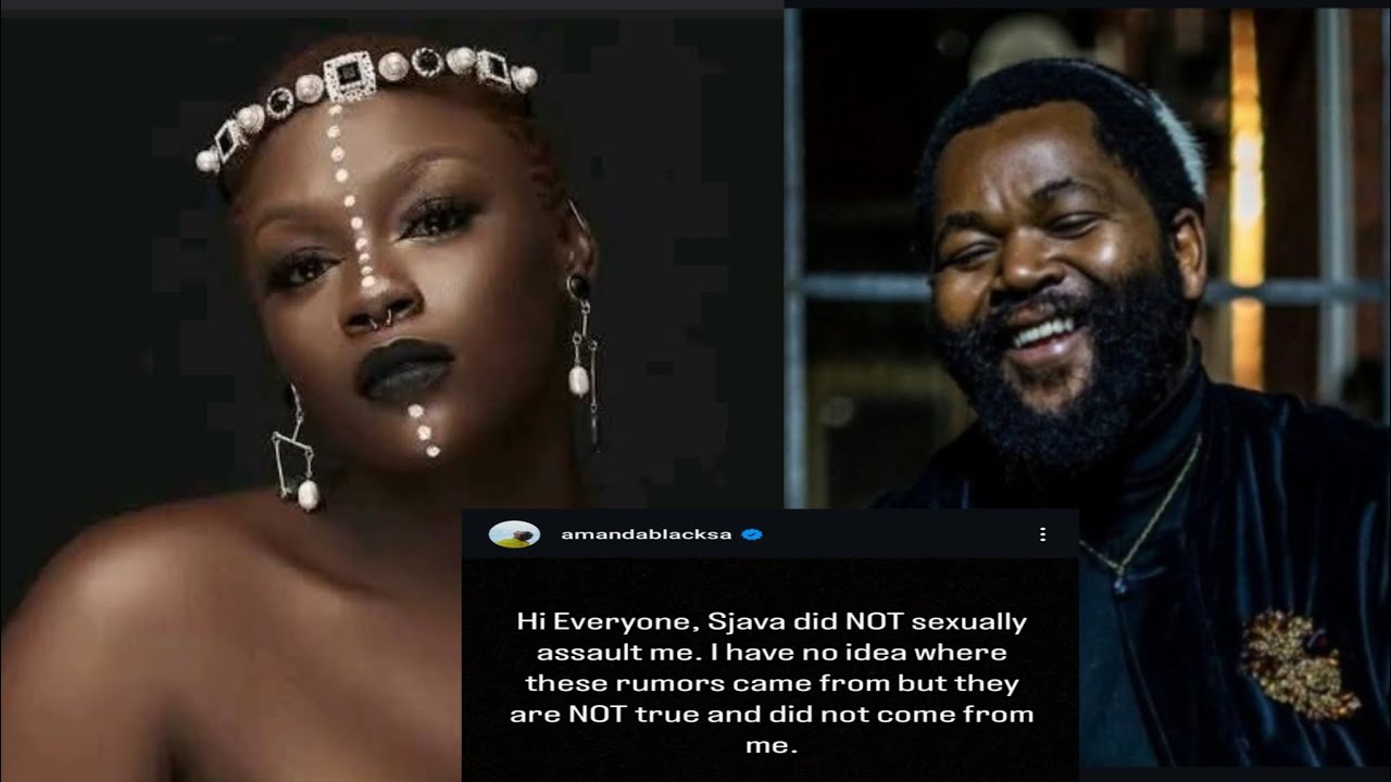 Who is Sab0taging Sjava then? AMANDA clears the rumors. - YouTube