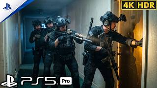(PS5) Night Raid - The Most Tactical Mission Ever! | Realistic Gameplay [4K60FPS] Battlefield