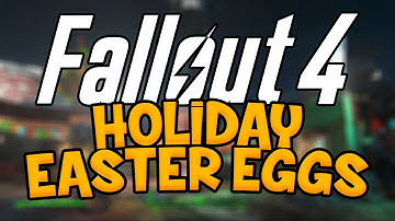 Fallout 4 Easter Eggs! Holidays in Diamond City
