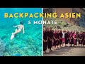 Der perfekte backpacker trip   5 monate sdostasien