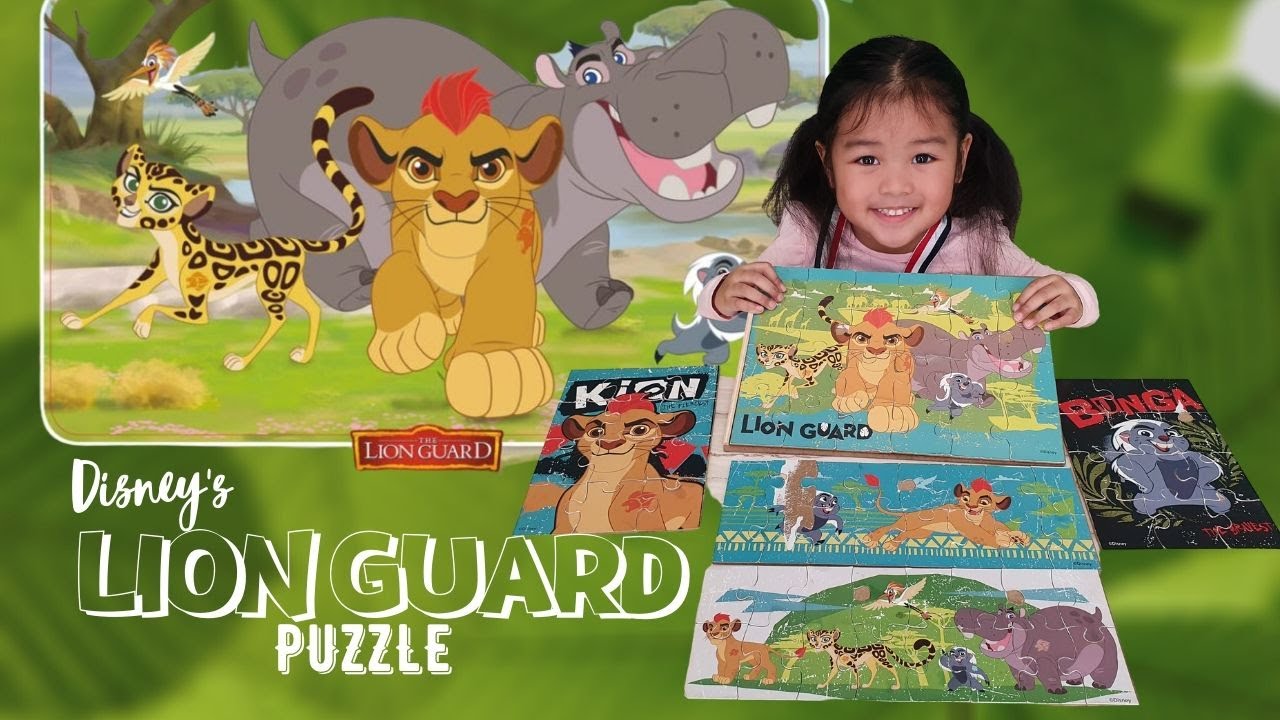 LION GUARD PUZZLE | ELI SOLVED 5 DISNEY'S LION GUARD PUZZLE - YouTube