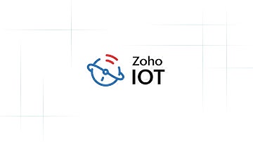 Zoho IoT Low-Code Platform & Solutions