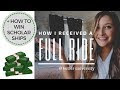 How I Got A Full Ride Academic Scholarship | Tips for Applying and Receiving Financial Aid