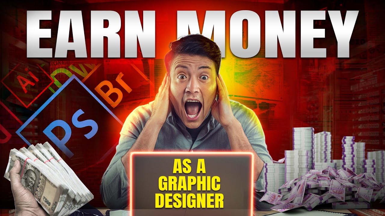 How to Make Money as a Graphic Designer (2024) #graphicdesign