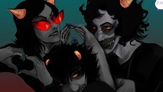 HOMESTUCK SPEEDPAINT Gamzee, Terezi and Karkat