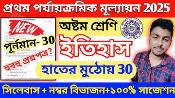 class 8 history 1st unit test 2025 / class 8 history 1st unit test 2025 suggestion / class 8 itihas