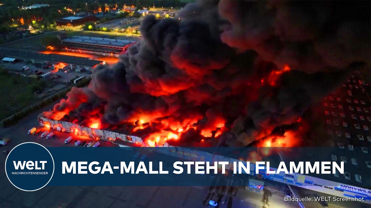 Einkaufszentrum völlig zerstört | krone.tv NEWS