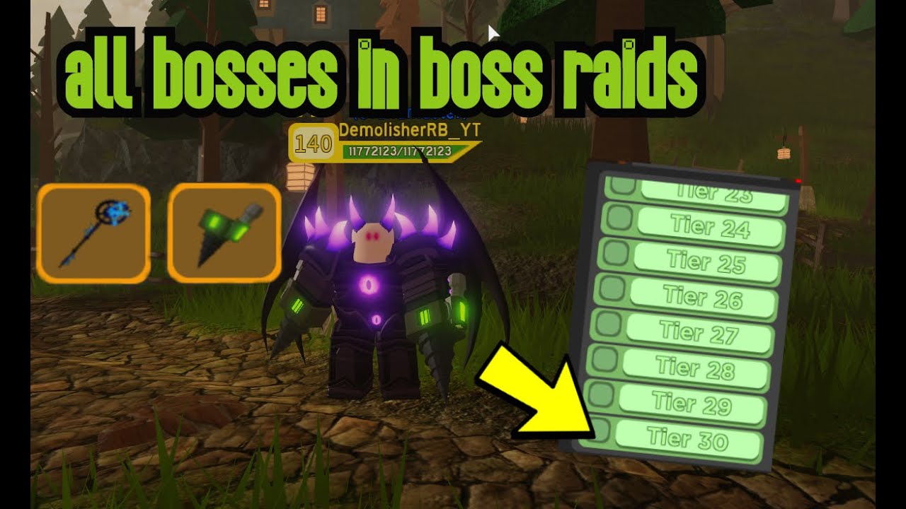 All Boss Raid Bosses Roblox Dungeon Quest Youtube - dungeon quest roblox boss raids