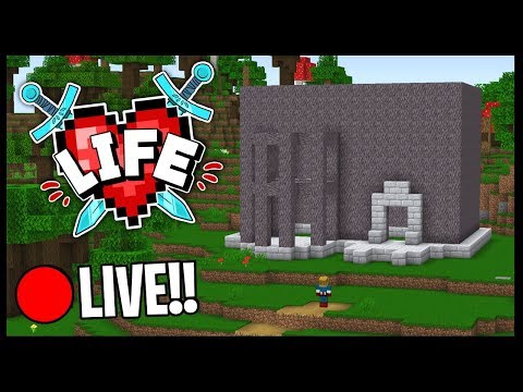 MINECRAFT X LIFE SMP LIVE!! | BUILDING MY NEW BASE!! (HELP ME..) | 5 HEART GANG.. - MINECRAFT X LIFE SMP LIVE!! | BUILDING MY NEW BASE!! (HELP ME..) | 5 HEART GANG..