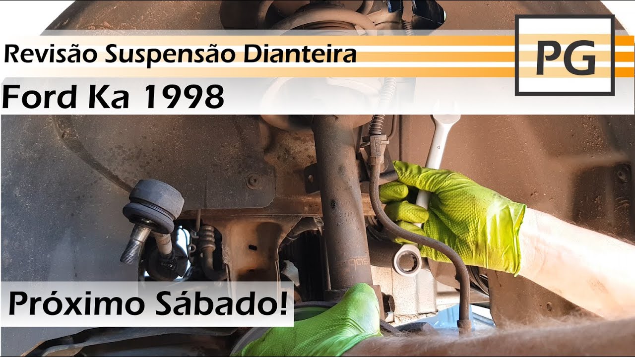 Revisão Suspensão Dianteira - Ford Ka 1998 - [4K]