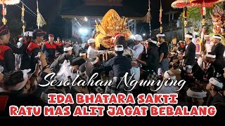 Sesolahan Ngunying  Ida Bhatara Sakti Ratu Mas Alit  Ring Pura Puseh Jagat Bebalang (29/11/25)