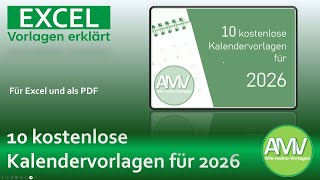 Top 10 Kalender-Vorlagen für 2026 – Gratis für Beruf, Schule & Familie