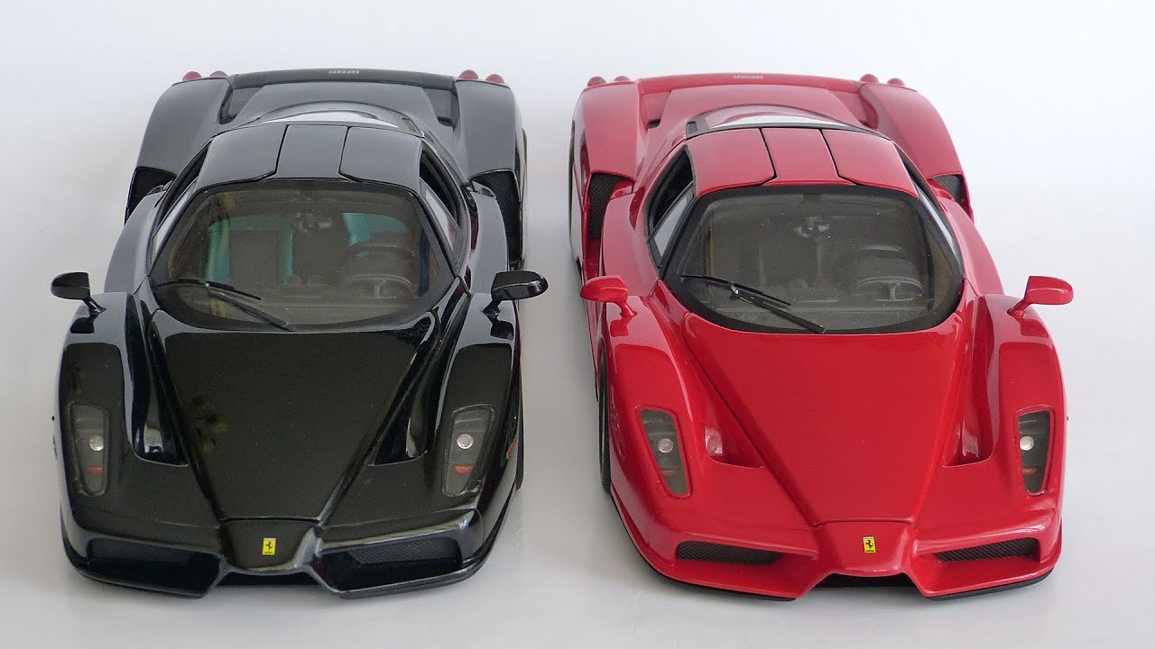 Hot Wheels Elite Ferrari Enzo Red & Black - YouTube