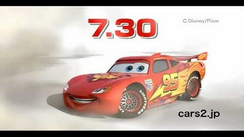 映画『カーズ2』×Perfume特報