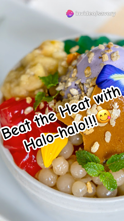 🍧😋”Halo-Halo: The Ultimate Filipino Summer Treat!' #shorts #shortvideo #youtubeshorts #youtube