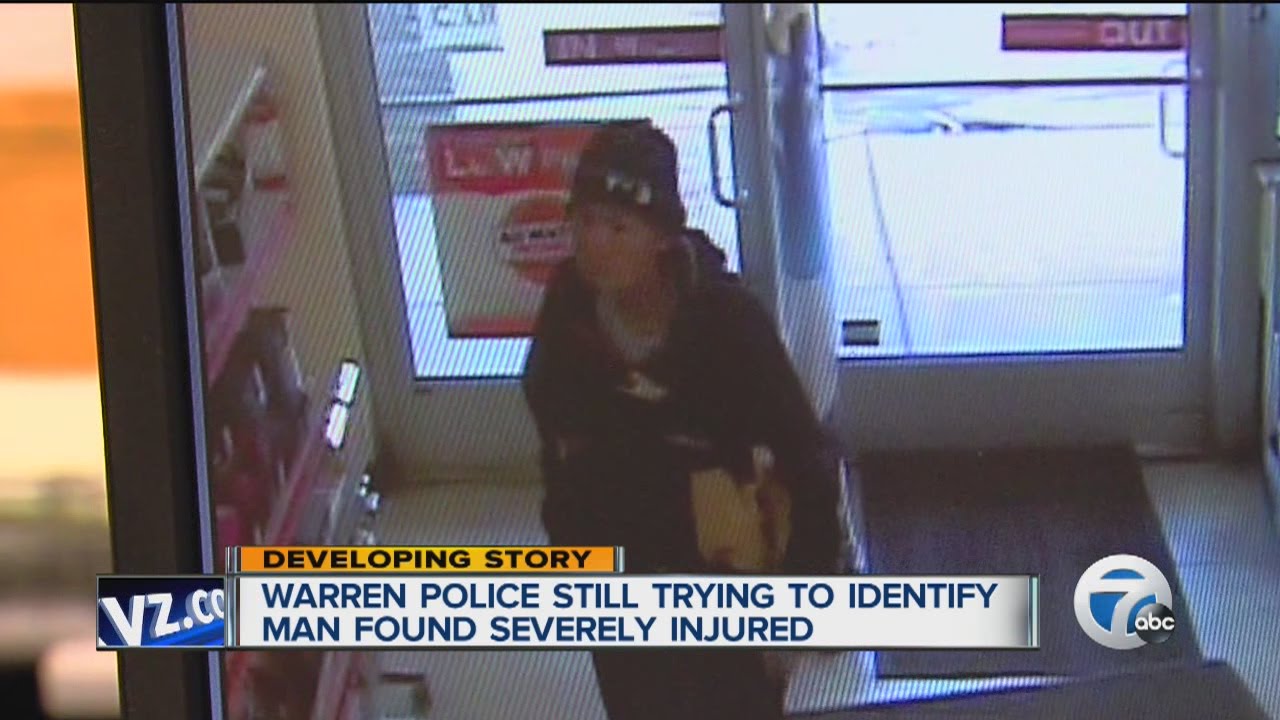 Warren police still trying to identify man found severely injured - YouTube