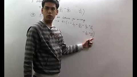 De-arrangement - Permutation and Combination Part 10