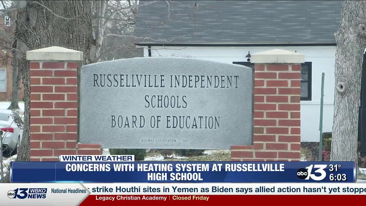 Russellville Independent Schools addresses issues with heating in