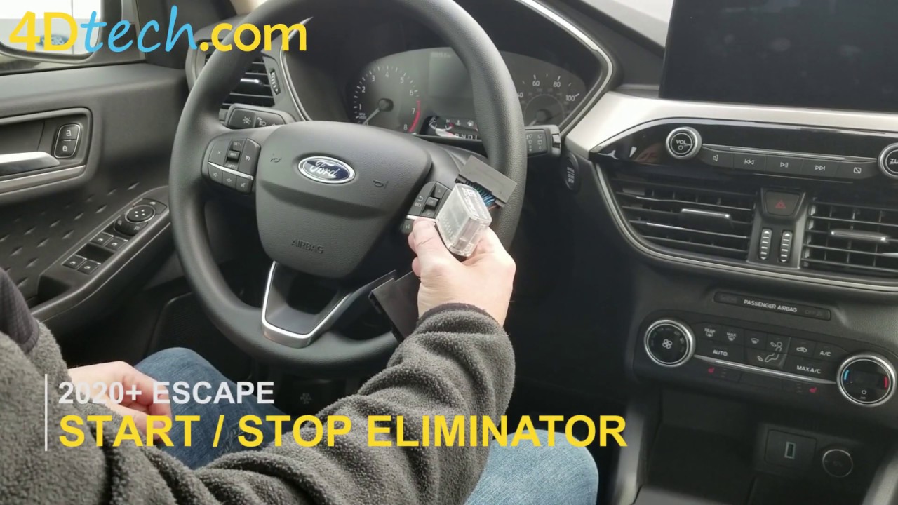 Ford Auto Start Stop Removal