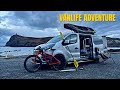 VAN CAMPING - 24 HOURS OF WINTER 🥶